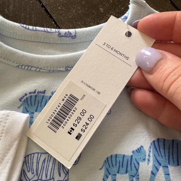 JANIE AND JACK NWT Two Size‎ Up Bodysuits 100% Cotton 0-3/3-6 months - Picture 3 of 4